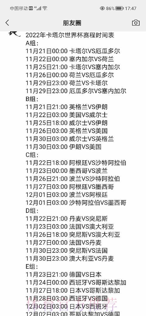 世界杯完全指南：赛程安排、赔率分析与比分预测